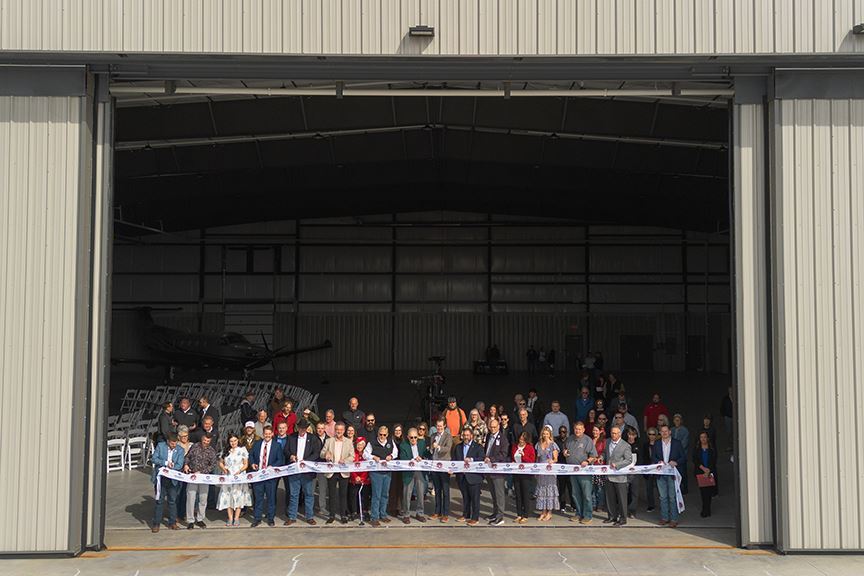 Airport Ribbon Cutting Feb 13